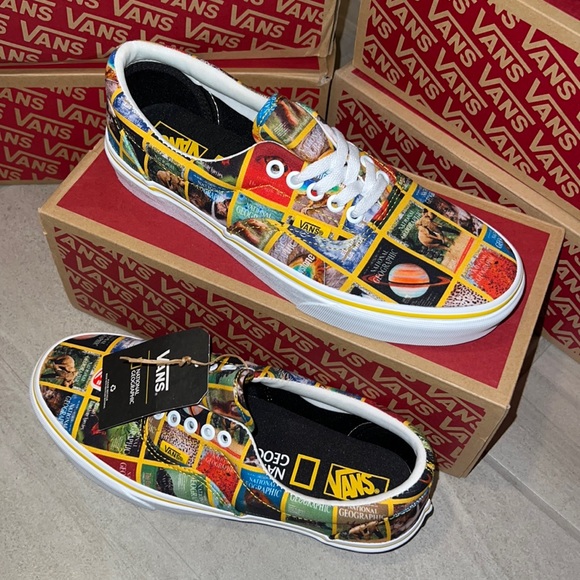 🌎 VANS X NATIONAL GEOGRAPHIC ERA SHOES ALL AROUND THE WORLD 🌎 - Picture 4 of 14